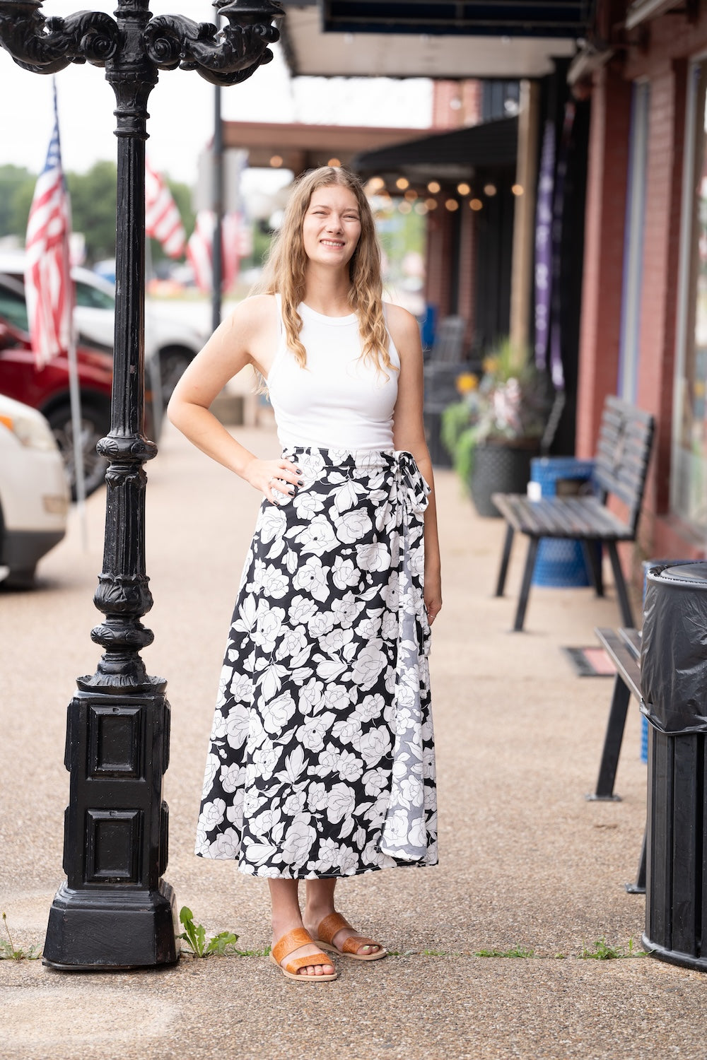 Maxi Wrap Skirt
