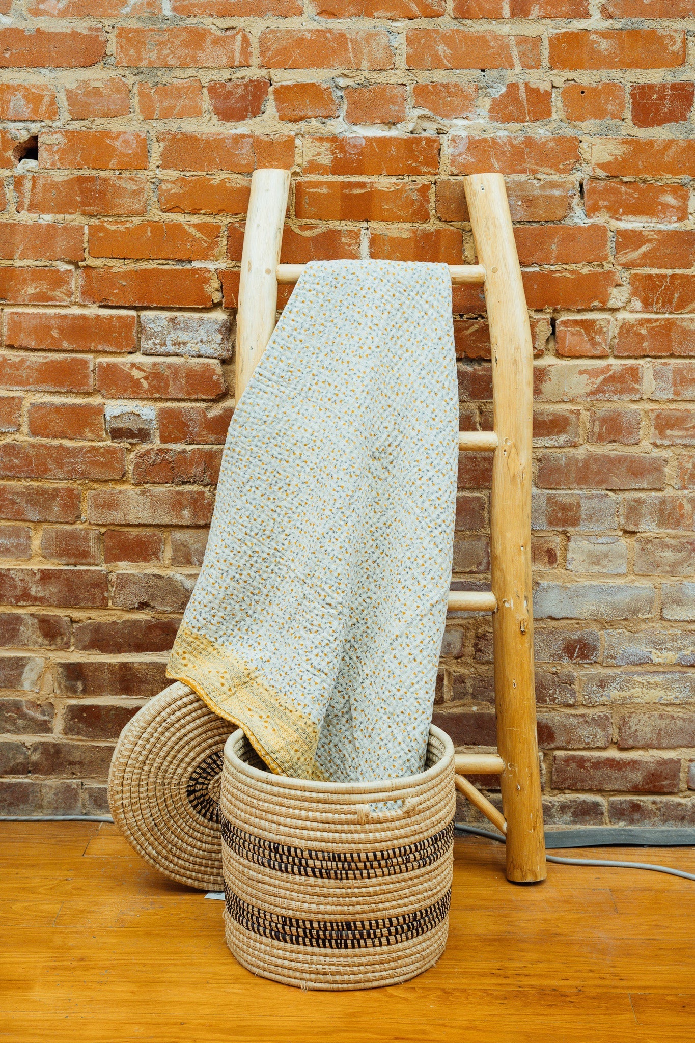 Kantha Baby Blanket