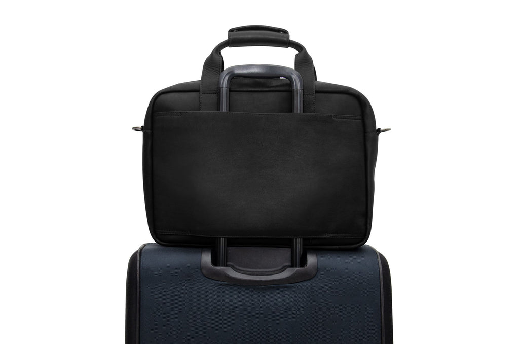 Full Grain Leather Briefcase/Messenger Bag